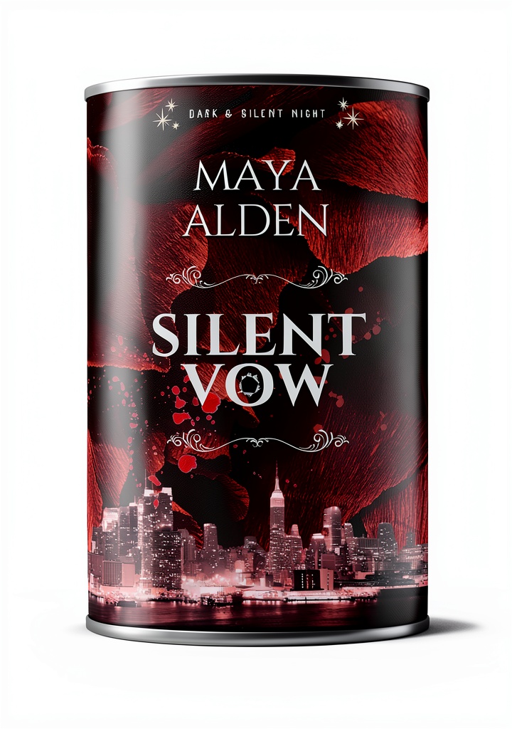 Dark & Silent Night eBook cover on a Kindle device