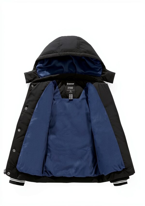 Wantdo Boys Waterproof Puffer Jacket Fleece Lined Winter-4