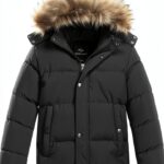 FARVALUE Boys Puffer Coat Water Repellent Winter Jacket-0