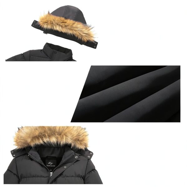FARVALUE Boys Puffer Coat Water Repellent Winter Jacket-4