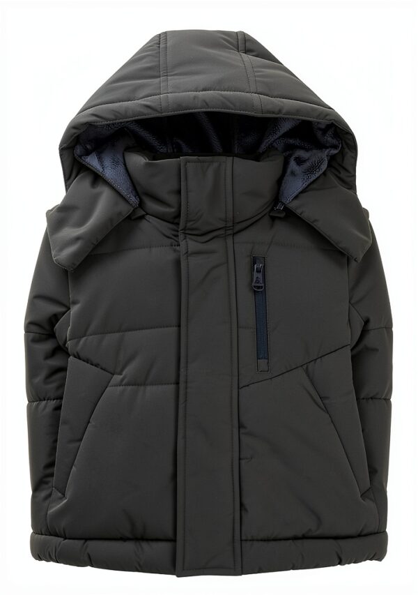 Boys Fleece Puffer Jacket Waterproof Winter Coat Youth-5