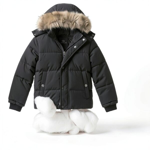 FARVALUE Boys Puffer Coat Water Repellent Winter Jacket-3