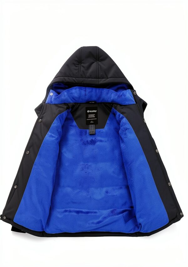 Wantdo Boys Waterproof Puffer Jacket Fleece Lined Winter-4