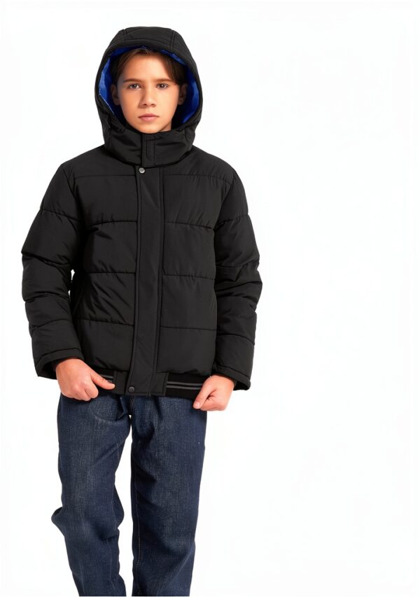 Wantdo Boys Waterproof Puffer Jacket Fleece Lined Winter-3