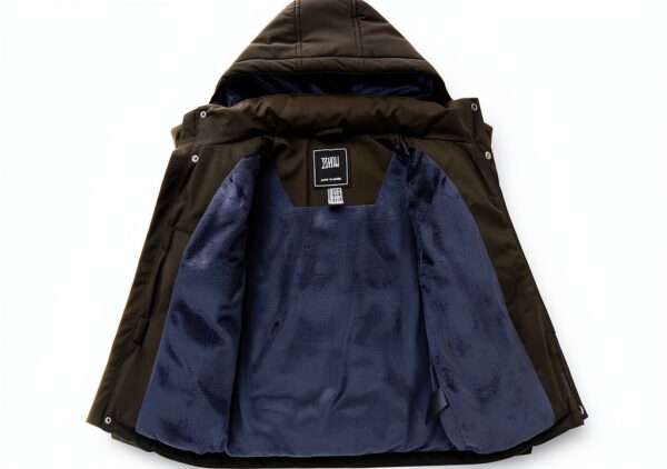 Boys Fleece Puffer Jacket Waterproof Winter Coat Youth-3