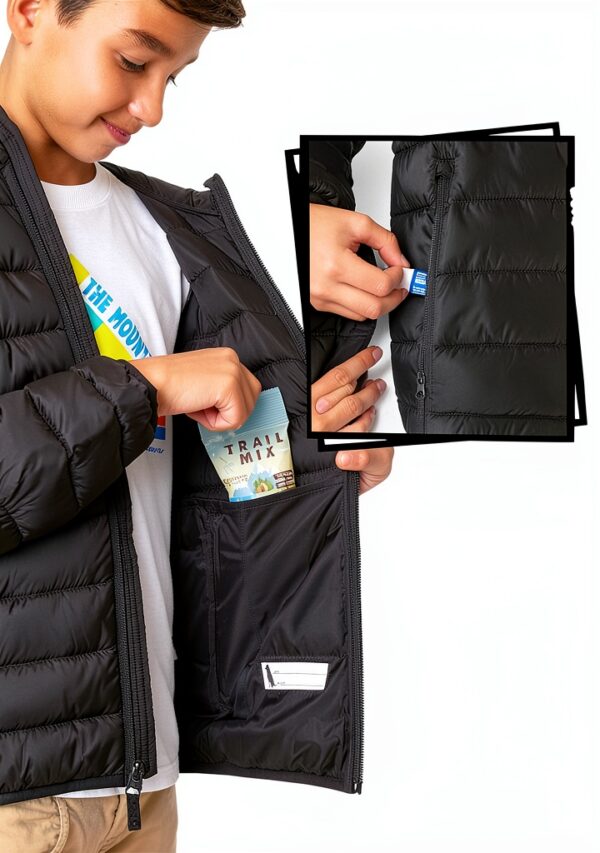 Eddie Bauer Boys Puffer Jacket Weather Resistant Down-3