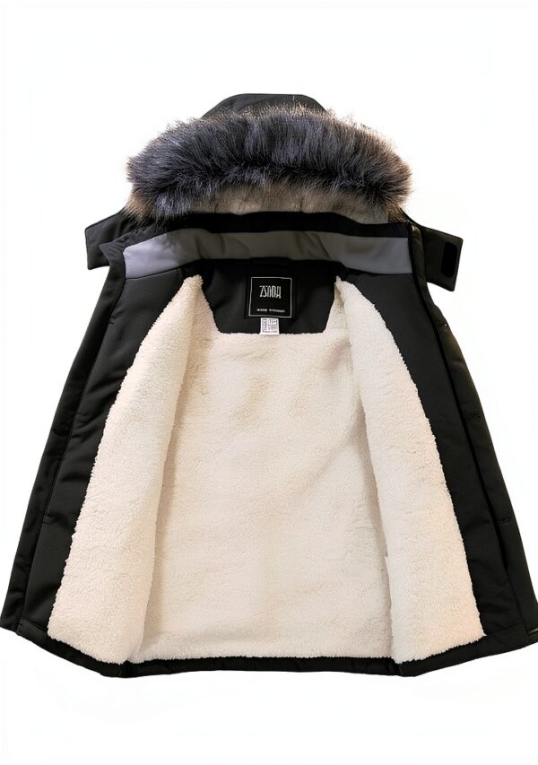 ZSHOW Boys Winter Parka Waterproof Insulated Snow Jacket-2