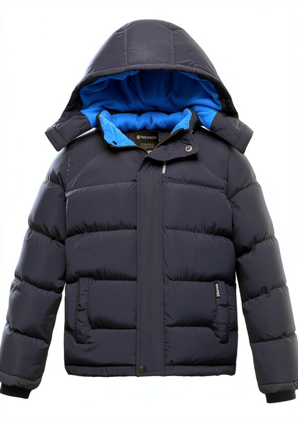 Wantdo Boys Waterproof Puffer Jacket Fleece Lined Winter-0