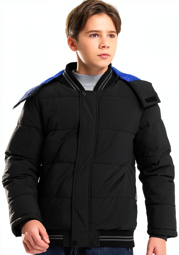 Wantdo Boys Waterproof Puffer Jacket Fleece Lined Winter-2