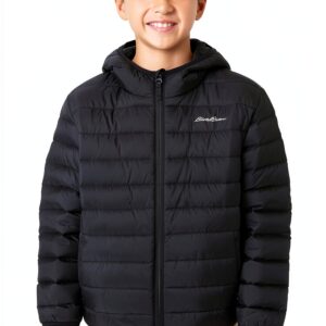 Eddie Bauer Boys Puffer Jacket Weather Resistant Down-0