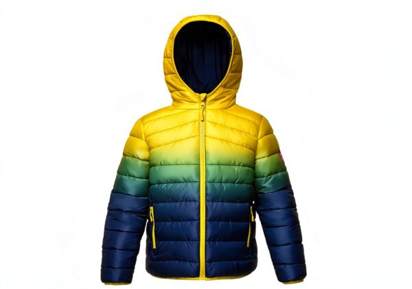 Boys Reversible Puffer Jacket Water Resistant Insulated-2