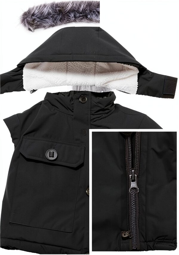 ZSHOW Boys Winter Parka Waterproof Insulated Snow Jacket-5