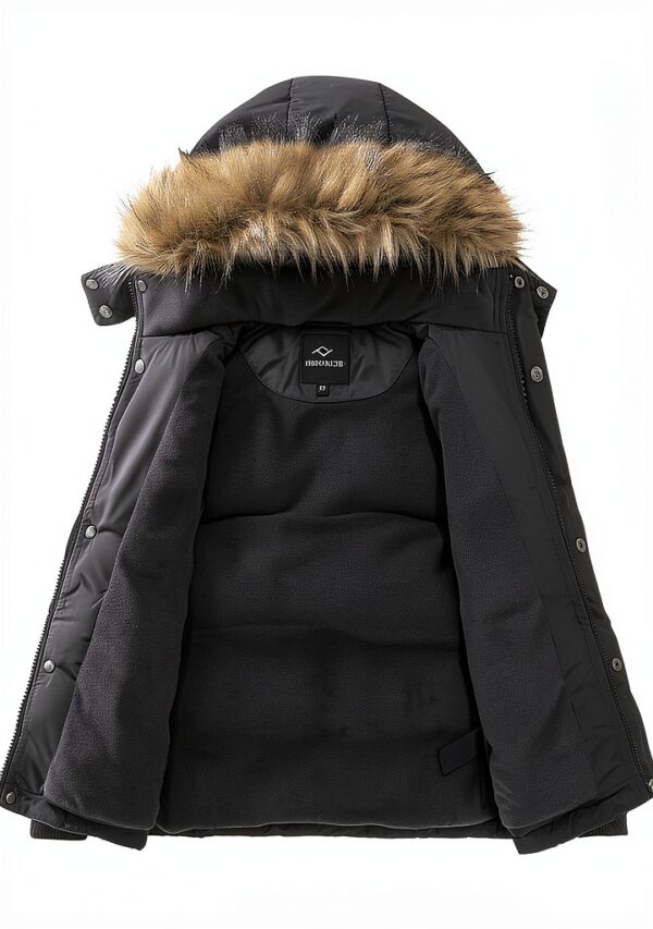 FARVALUE Boys Puffer Coat Water Repellent Winter Jacket-2