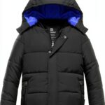 Wantdo Boys Waterproof Puffer Jacket Fleece Lined Winter-0