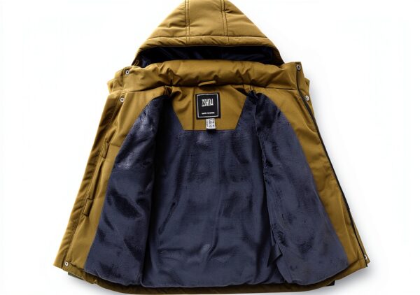 Boys Fleece Puffer Jacket Waterproof Winter Coat Youth-2