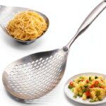 KAYCROWN Stainless Steel Skimmer Slotted Spoon-0