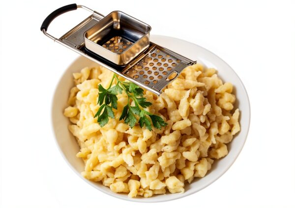 Spaetzle Maker Bestdon Silver Rubber Skimmer-6