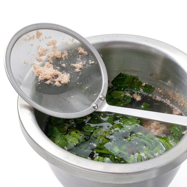 Stainless Steel Skimmer cnomg Kitchen Tool-4