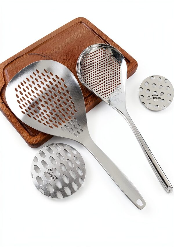 Stainless Steel Skimmer Spoon KAYCROWN Durable-1