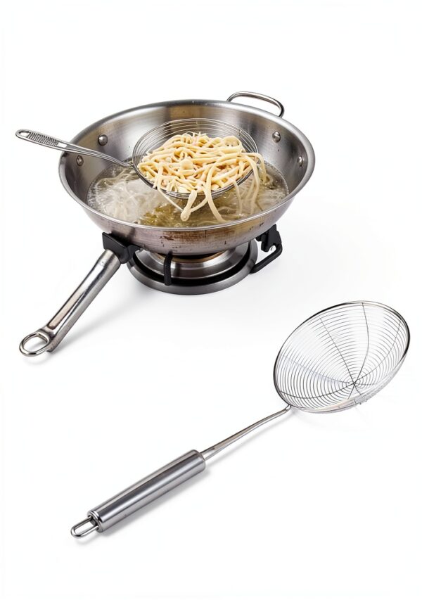 Spaetzle Maker Bestdon Silver Rubber Skimmer-3