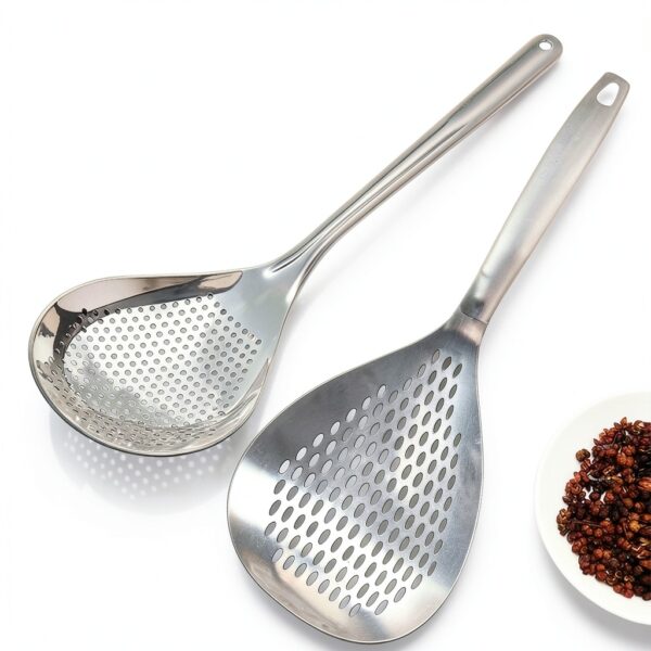 Stainless Steel Skimmer Spoon KAYCROWN Durable-7
