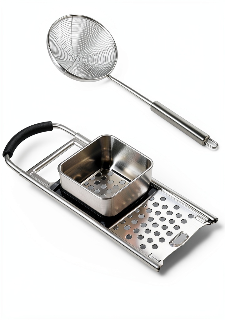 Bestdon Spaetzle Maker in use on a stovetop