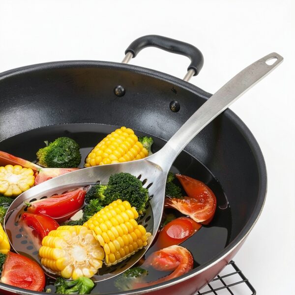 Stainless Steel Skimmer Spoon KAYCROWN Durable-3