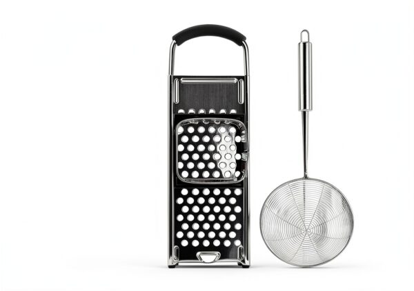 Spaetzle Maker Bestdon Silver Rubber Skimmer-1