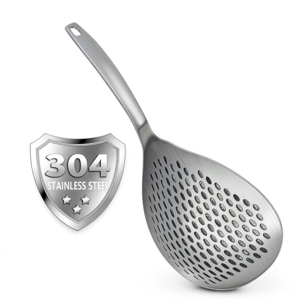Stainless Steel Skimmer Spoon KAYCROWN Durable-4