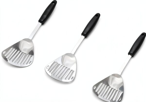 Stainless Skimmer Chef Craft 3 Pack Long Handle-0