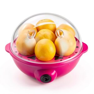 Electric Egg Cooker Generic Pink & White 0.8lb Model 8888817071-0