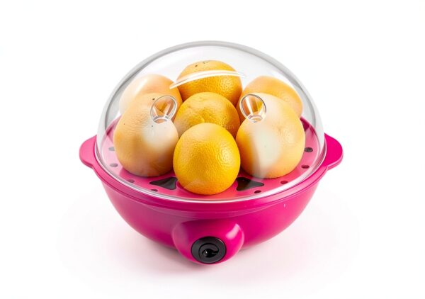 Electric Egg Cooker Generic Pink & White 0.8lb Model 8888817071-0