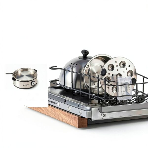 Electric Egg Cooker Annie and Mia Design 7 Egg Stainless Steel Silver-7