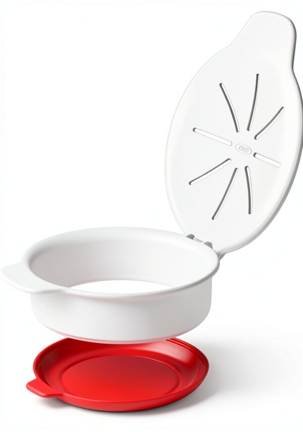 Microwave Egg Cooker OXO Good Grips White 0.2 oz Portable-4