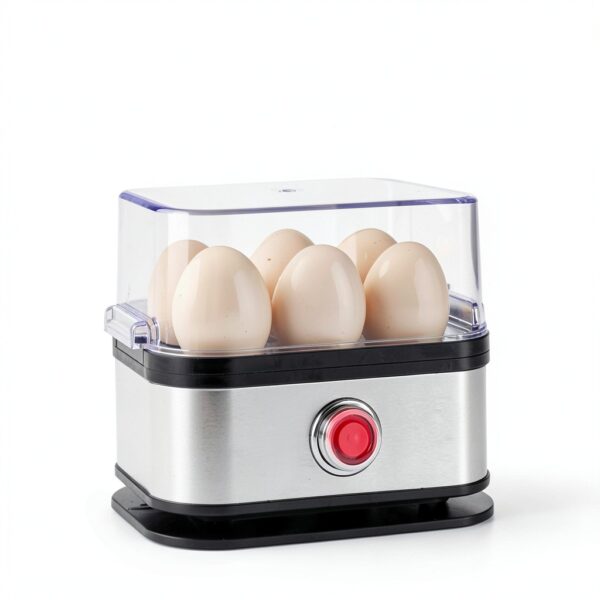 Egg Cooker 2025 Rapid 6-Egg Stainless Steel Electric Cooker ZXL0855-7