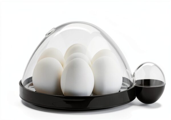 Toastmaster Rapid Electric Egg Cooker 7 Egg Black Plastic TM-1ECBL-3