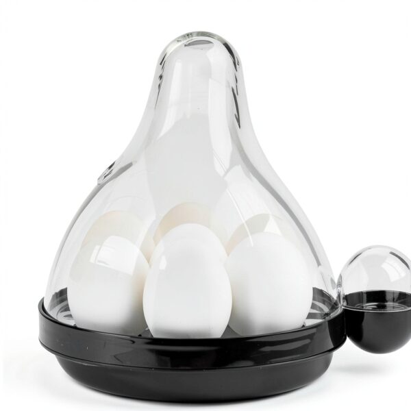 Toastmaster Rapid Electric Egg Cooker 7 Egg Black Plastic TM-1ECBL-4