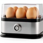 Smart Egg Cooker 6 Egg Capacity Auto Shut-Off Stainless Steel-0