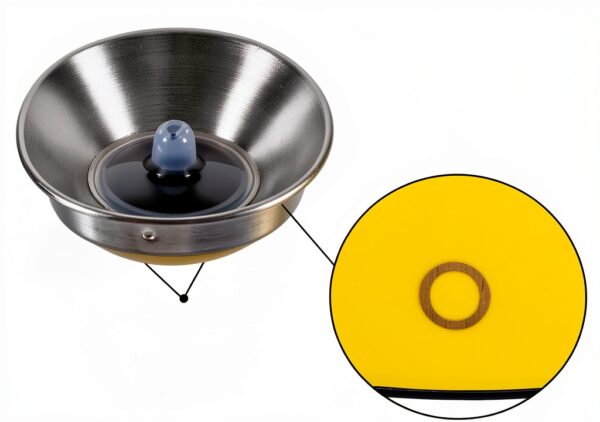 Electric Egg Sausage Roll Maker by Garneck Yellow Vertical Cooker-5
