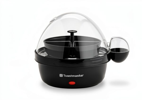 Toastmaster Rapid Electric Egg Cooker 7 Egg Black Plastic TM-1ECBL-2
