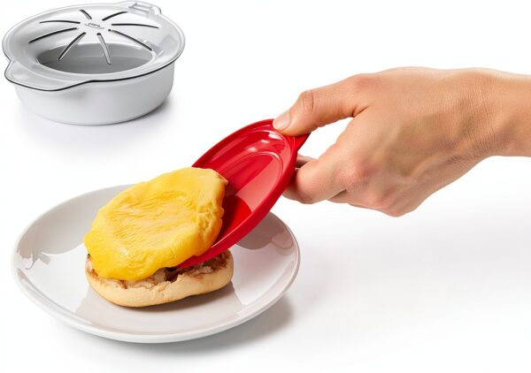 Microwave Egg Cooker OXO Good Grips White 0.2 oz Portable-2