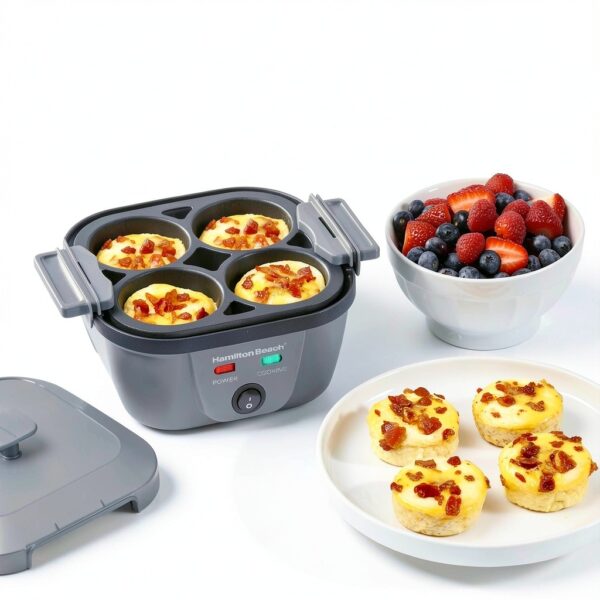 Hamilton Beach Electric Egg Cooker 6in1 Nonstick Skillet 25510-2