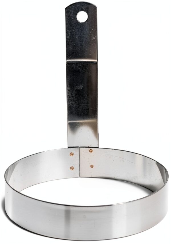 Winco 5-Inch Round Egg Ring Medium Stainless Steel Kitchen Tool-0