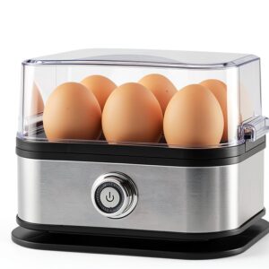 Egg Cooker 2025 Rapid 6-Egg Stainless Steel Electric Cooker ZXL0855-0