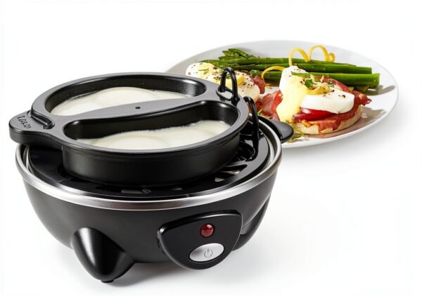 Electric Egg Cooker Hamilton Beach 3 in 1, Black Model 25508-3