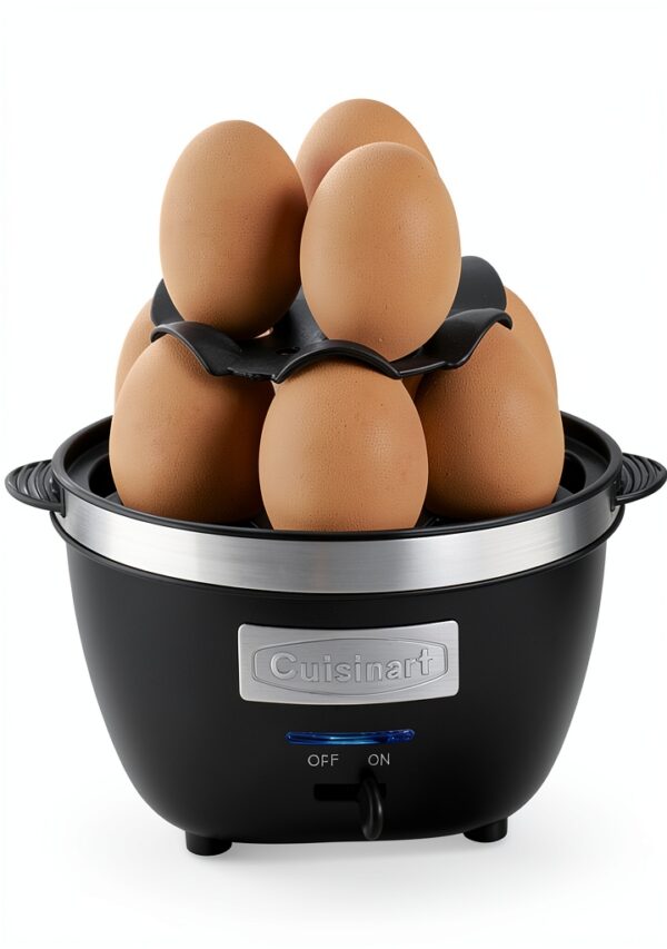 Cuisinart Egg Cooker CEC-10 Brushed Stainless Steel 2-Quart Appliance-1