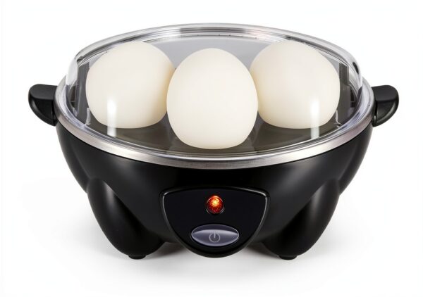Electric Egg Cooker Hamilton Beach 3 in 1, Black Model 25508-6