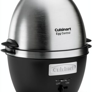 Cuisinart Egg Cooker CEC-10 Brushed Stainless Steel 2-Quart Appliance-0